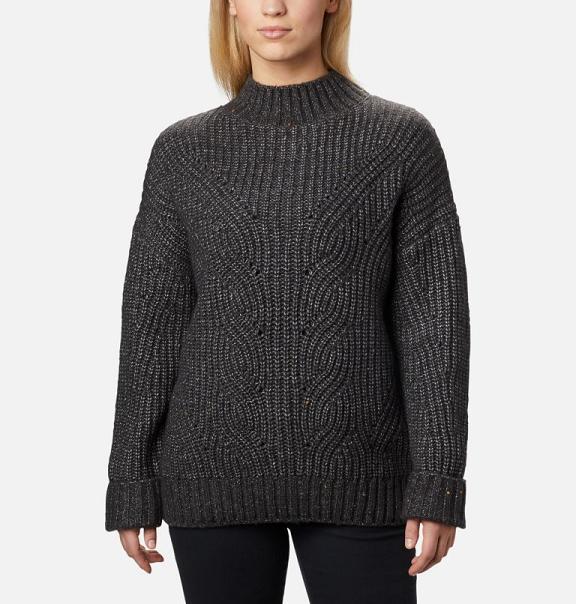 Columbia Pine Street Sweaters Women Black USA (US101248)